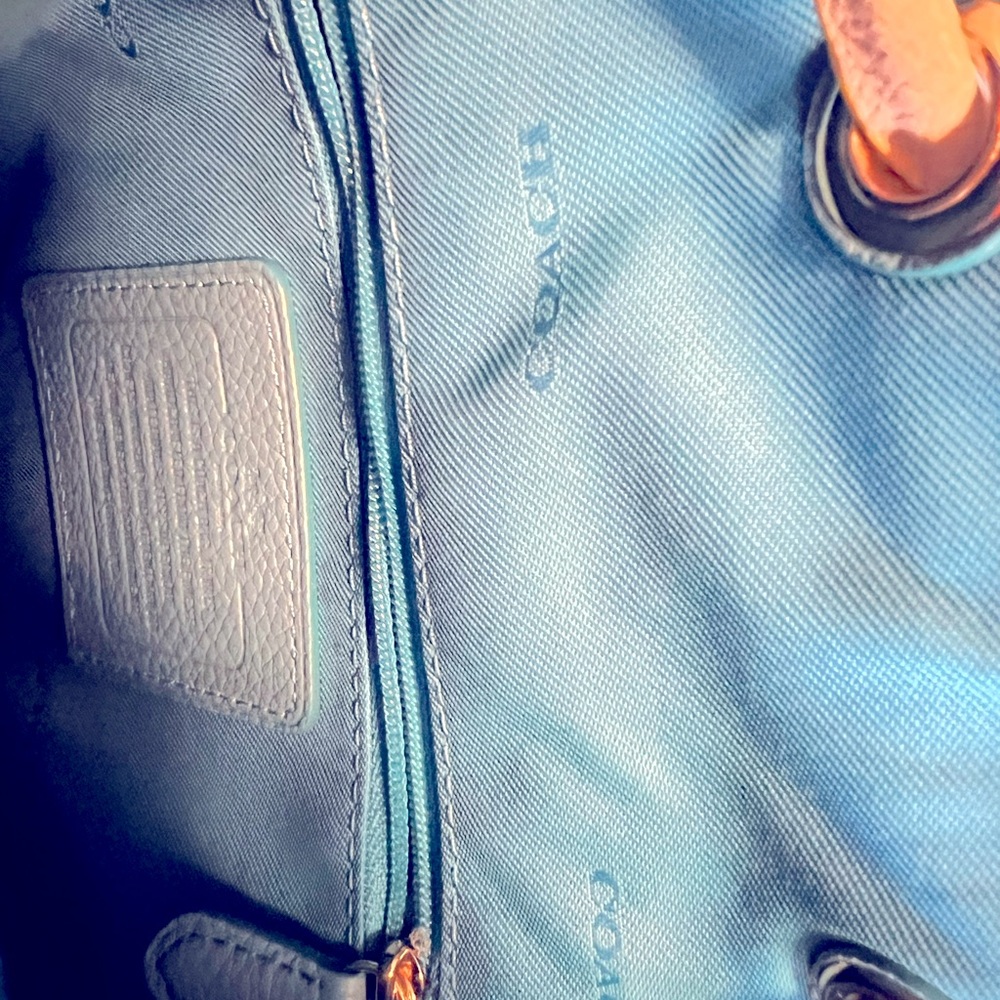 NWT Coach mini rucksack in chalk - Picture 4 of 6